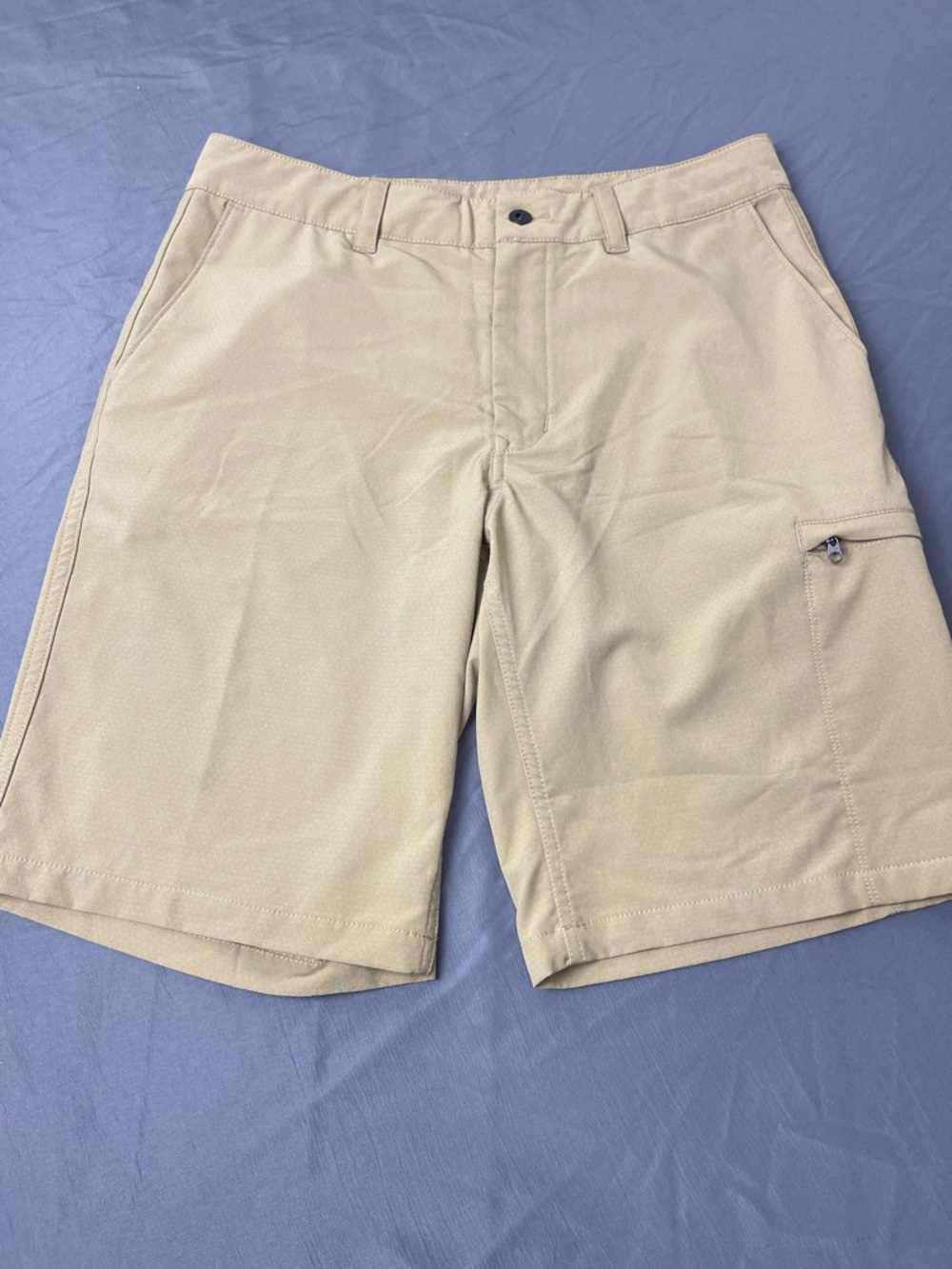 The North Face‎ FlashDry Tan Polyester Cargo Mens Hiking Short Size 30